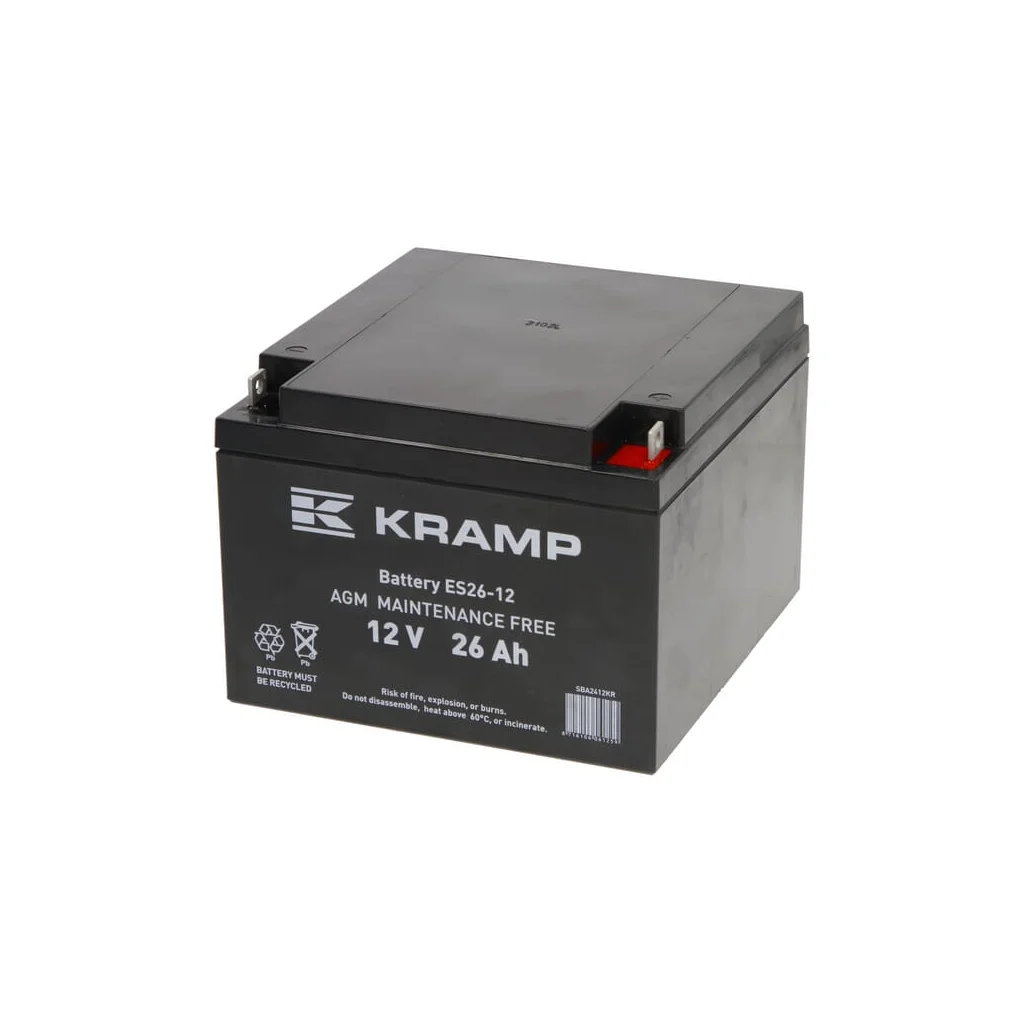Baterie 12V 26Ah sigilată Kramp SBA2412KR