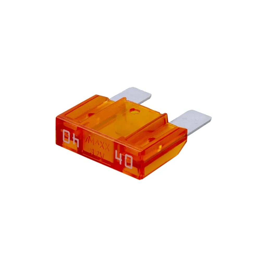 Set siguranțe auto maxi 32V 40A lungime 34,29mm ambalaj 10 buc portocaliu iMaXX SI20192