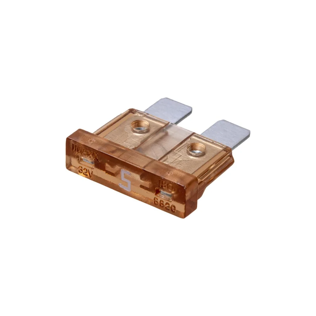 Set siguranțe auto standard 5A lungime 20mm ambalaj 100 buc maro iMaXX SI22005