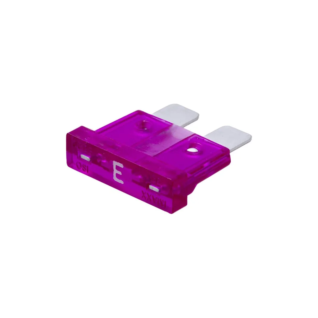 Set siguranțe auto standard 3A lungime 20mm ambalaj 100 buc violet iMaXX SI22003