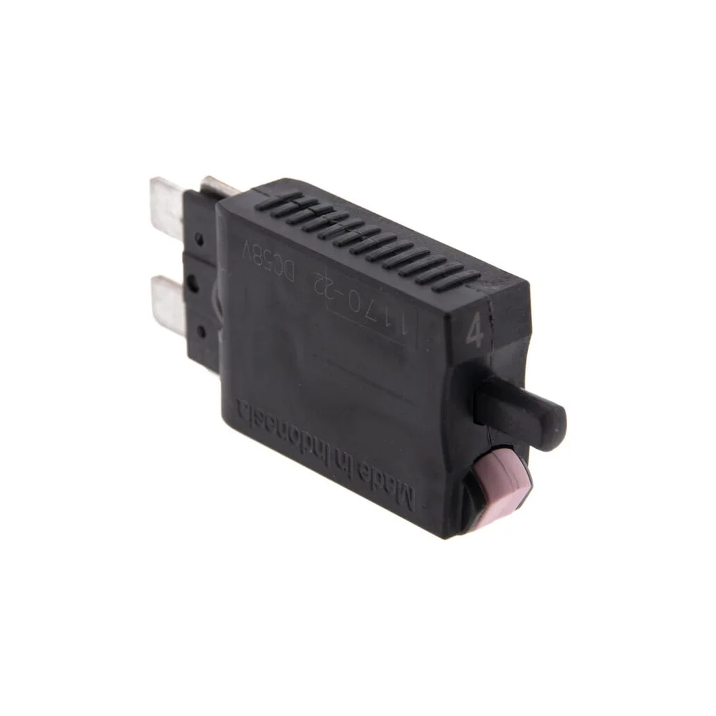 Siguranță termică cu resetare manuală 28V 4A lungime 51,6mm violet E.T.A SI26004