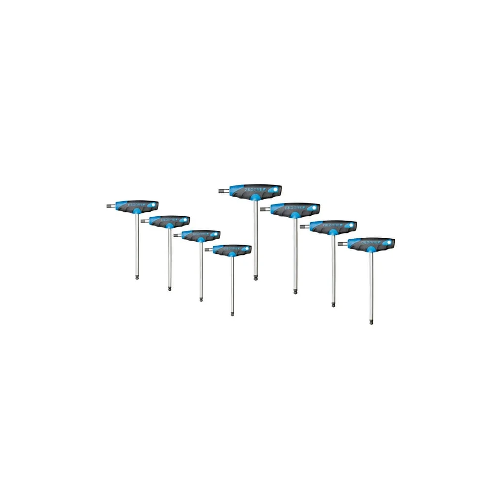 Set chei tubulare cotite, 8 buc. SLDT2142008
