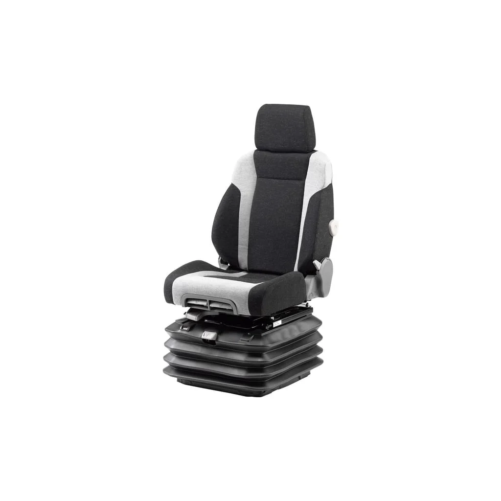 Scaun KAB 65K1 pentru utilaje de construcții, suspensie pneumatică, material textil SK198216
