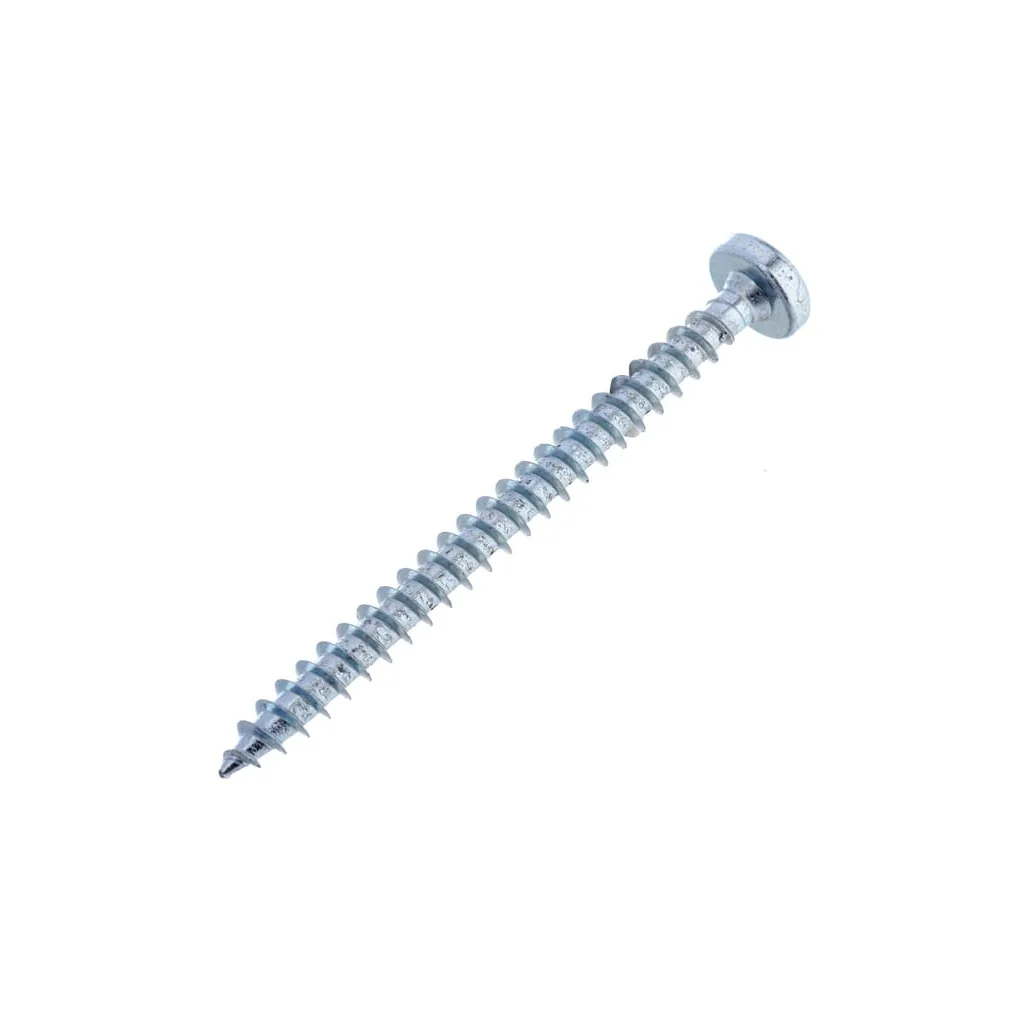 Șurub pentru lemn cap bombat în cruce PZ2 5x60mm oțel zincat Kramp SPL560P200