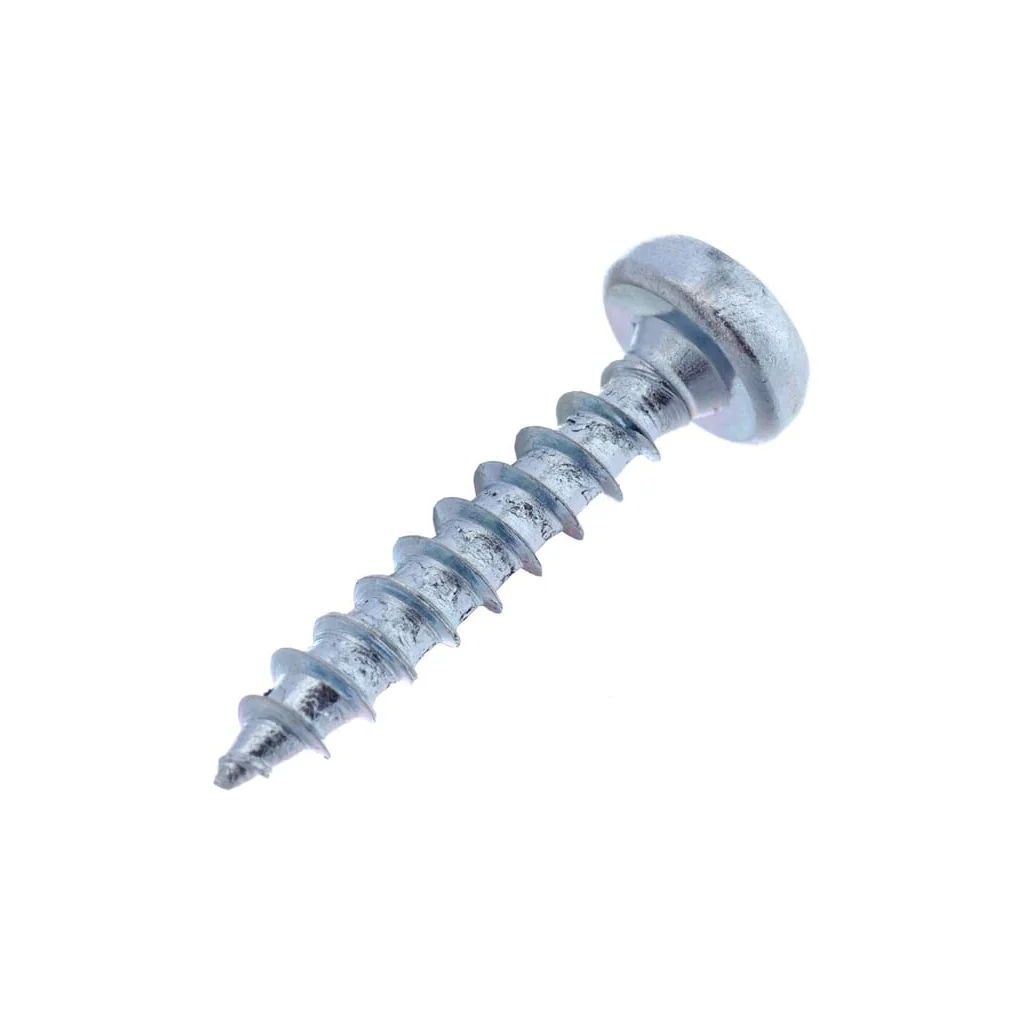 Șurub pentru lemn cap bombat în cruce PZ1 3x17mm oțel zincat Kramp SPL316P200