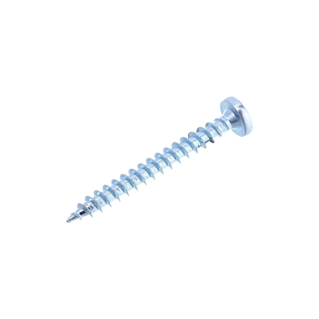 Șurub pentru lemn cap bombat în cruce PZ2 4,5x40mm oțel zincat Kramp SPL4540P200