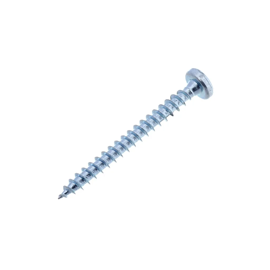 Șurub pentru lemn cap bombat în cruce PZ2 4x40mm oțel zincat Kramp SPL440P200