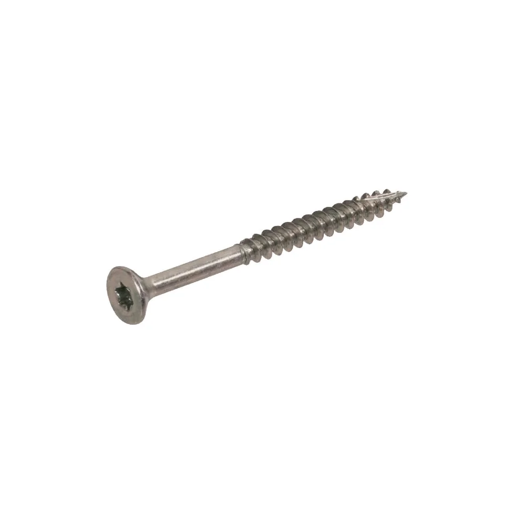Șurub pentru lemn cap înecat torx TX25 5x60mm oțel inoxidabil A2 Kramp SPT560RVS