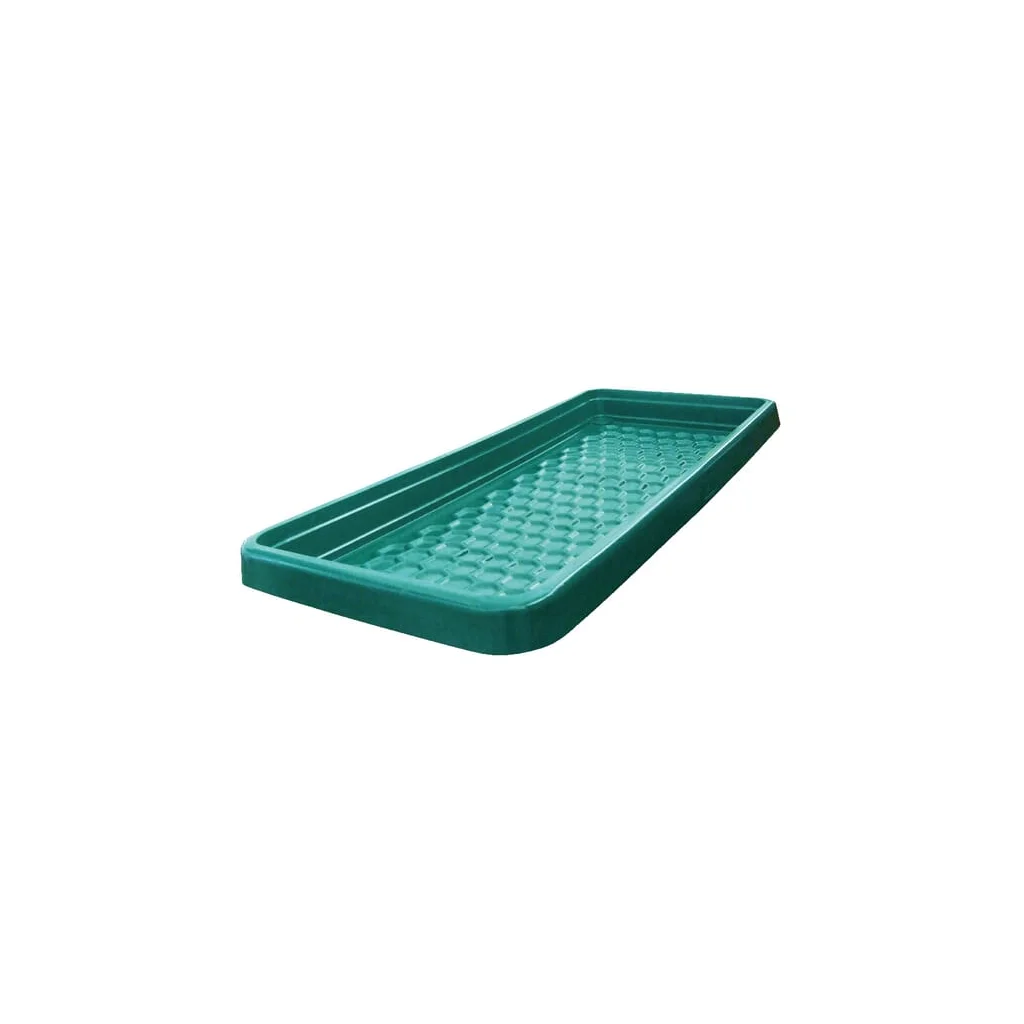 Cădiță spălare picioare polietilen verde capacitate 200l 2000x900x150mm Suevia SU1600160