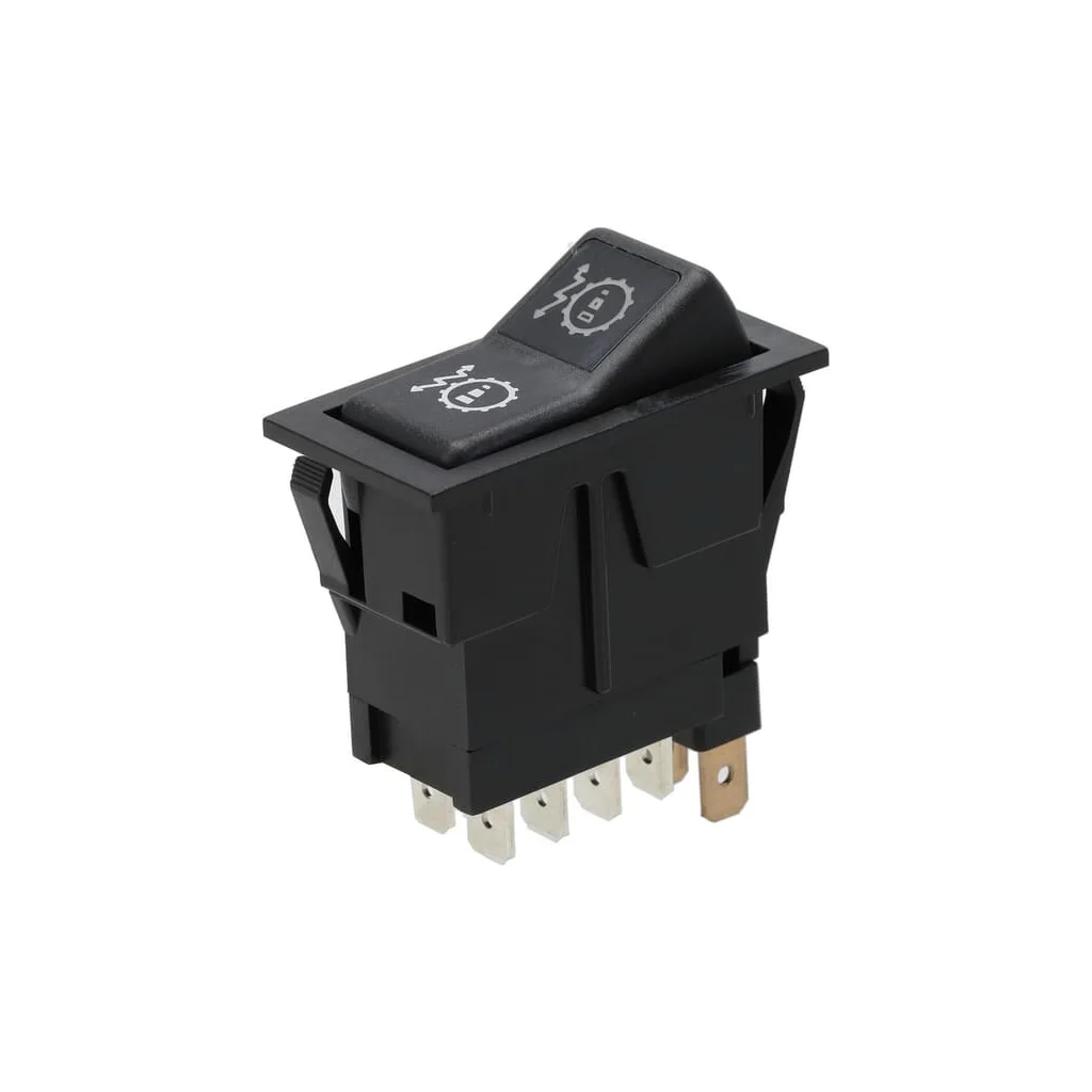 Întrerupător basculant, I-0-II, pornit-pornit-pornit, 12V, 8 pini, reglaj sensibilitate transmisie, dublu în trepte SW10051KR