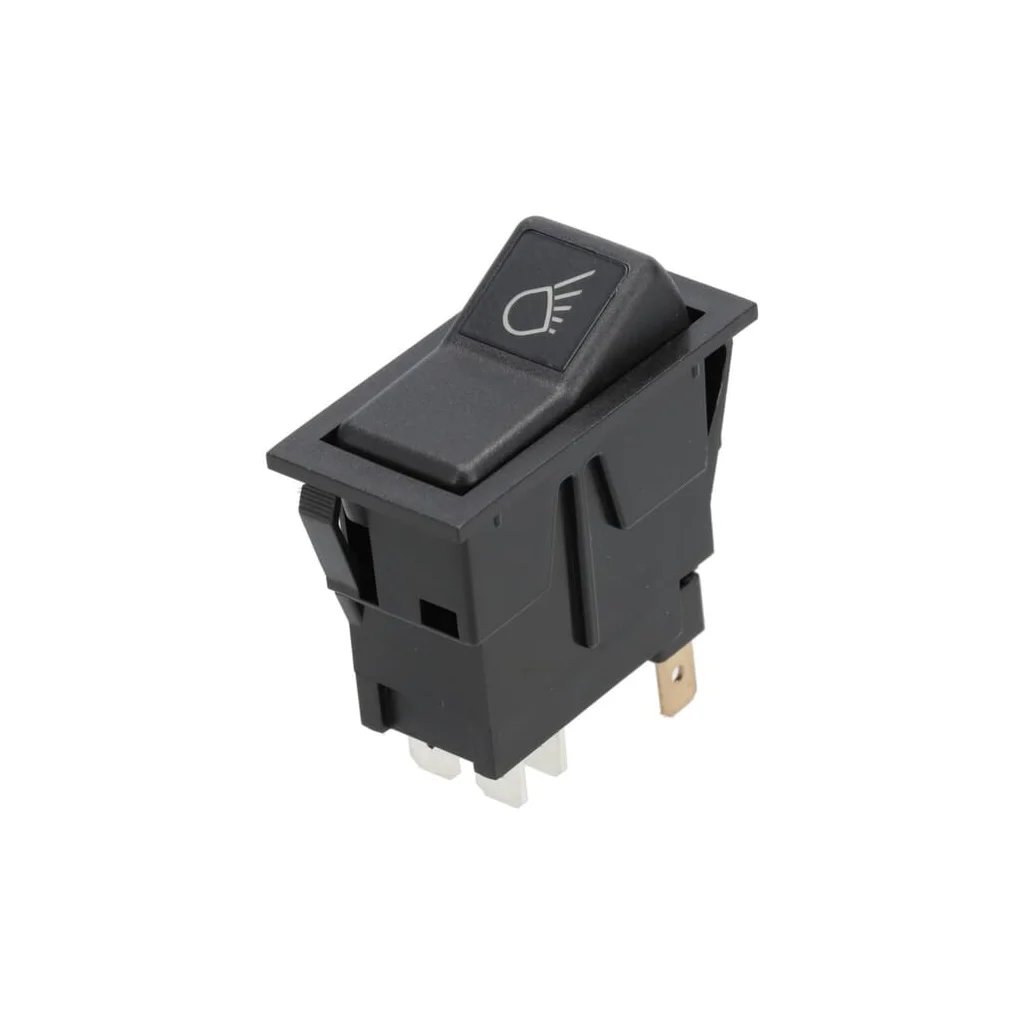 Întrerupător basculant, I-0, oprit-pornit, 12V, 4 pini, lampă de lucru dreapta SW10049KR