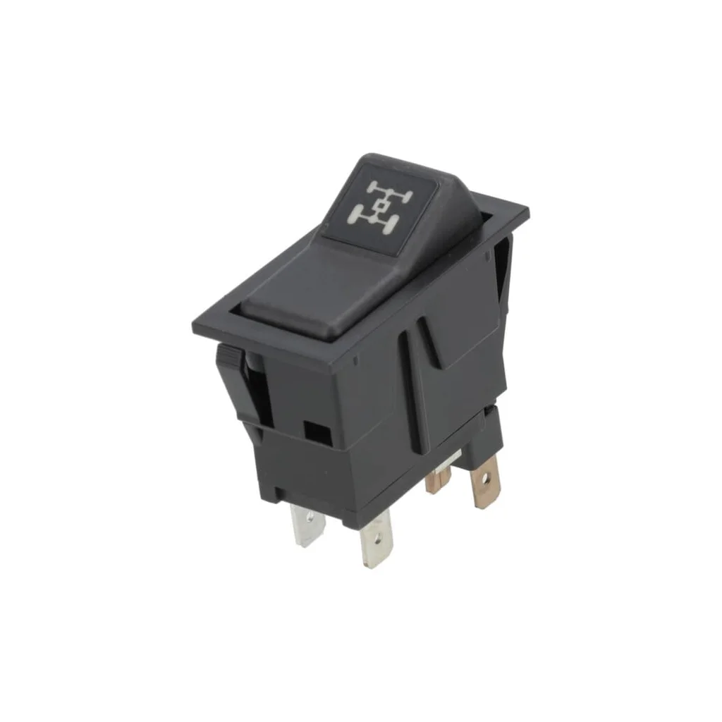 Întrerupător basculant, I-0, pornit-pornit, 12V, 4 pini, tracțiune integrală SW10040KR