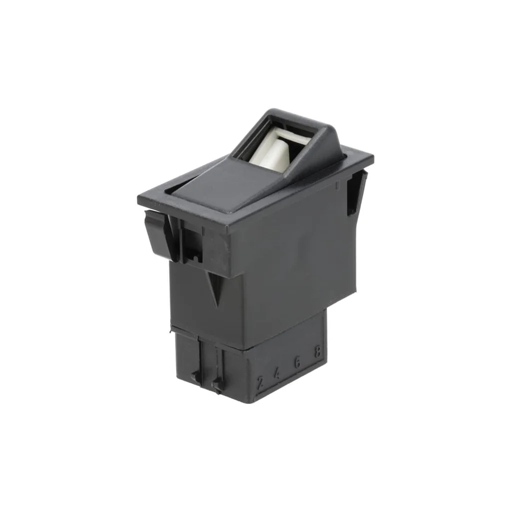 Comutator basculant, I-0, pornit-oprit, 12/24V, 5 pini, iluminare de localizare și funcționare, cu bec SW10026KR