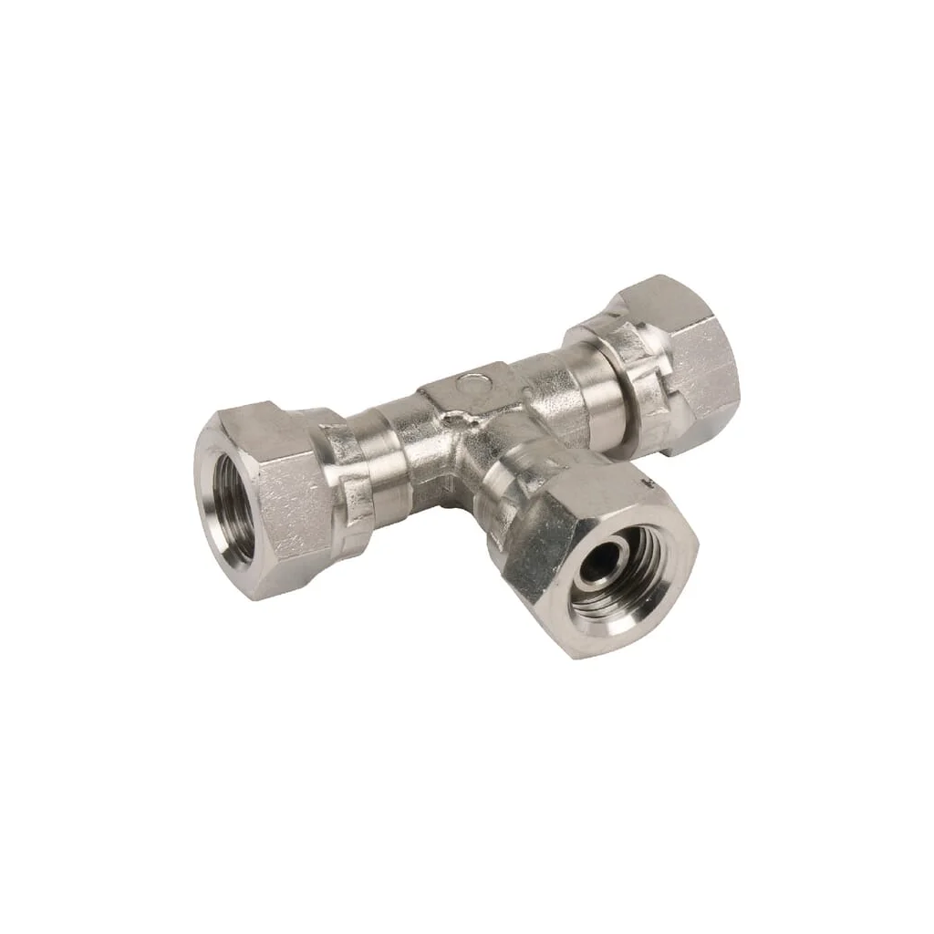 Adaptor T cu filet mamă 3/8" SS T06FSS