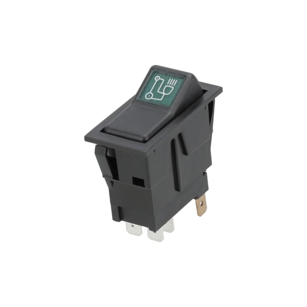Întrerupător basculant, I-0, oprit-pornit, 12V, 4 pini, far auxiliar SW10050KR