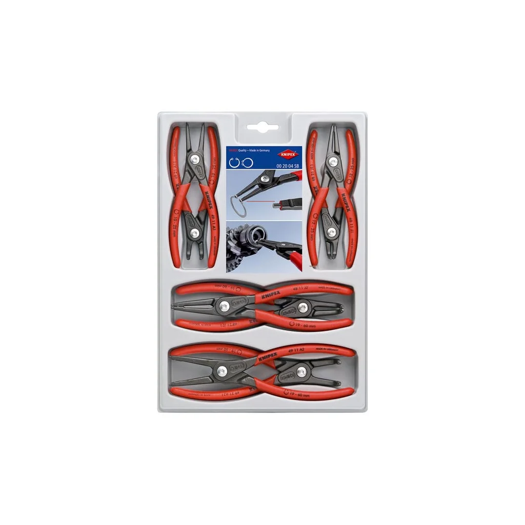 Set de clești pentru inelele de siguranță TA002004SB