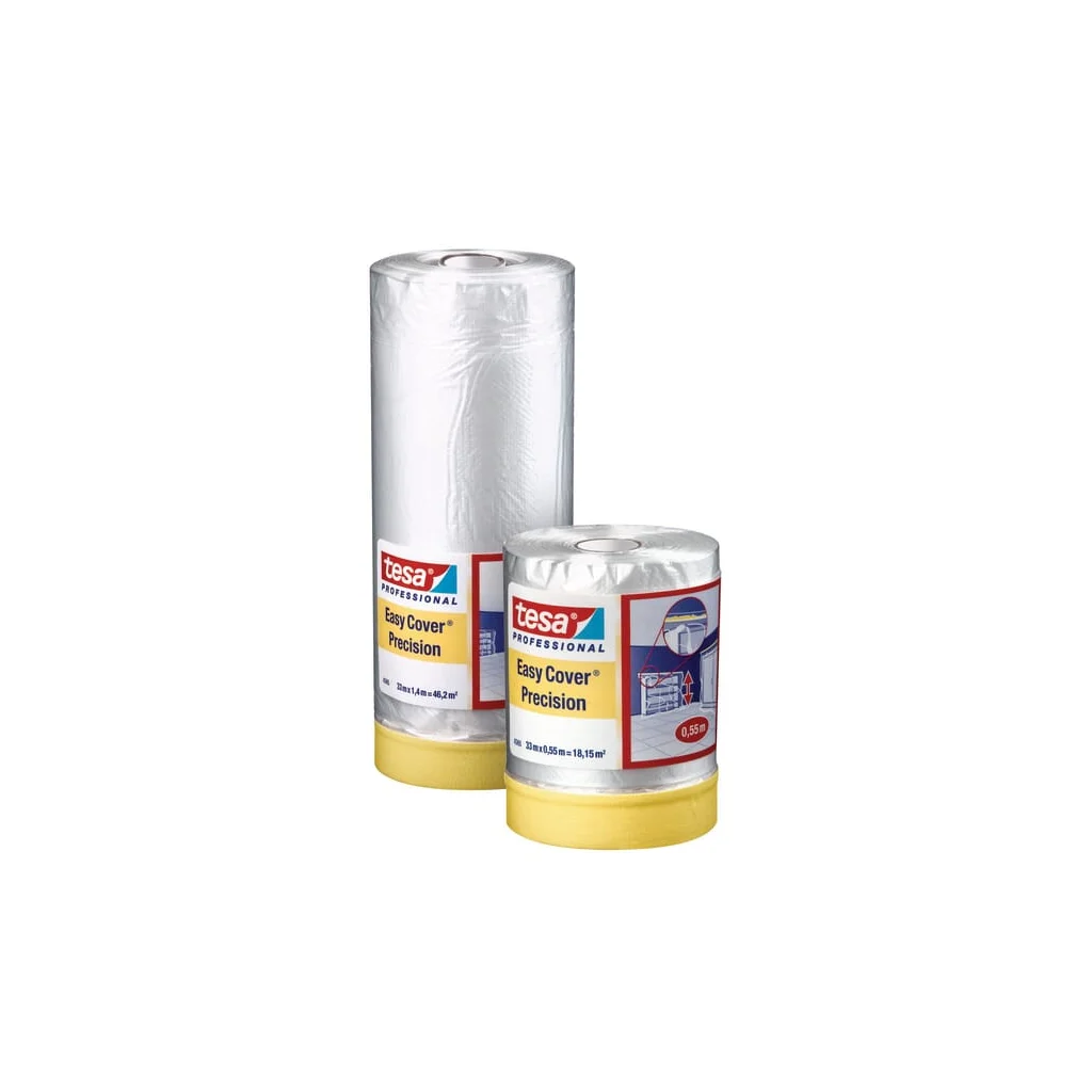 Hârtie de acoperire 2 în 1 mascare de precizie cu peliculă PE 33mx550mm Easy Cover® Universal T043650000001