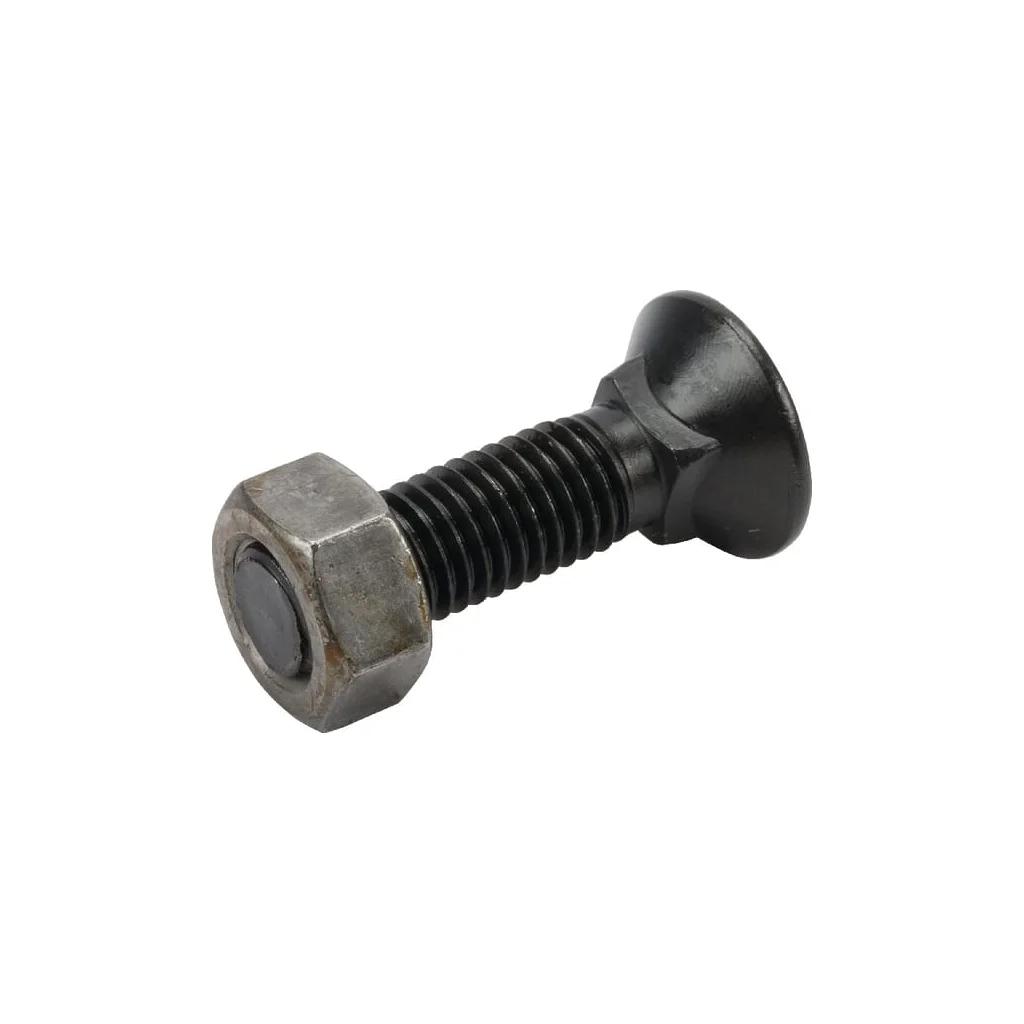 Șurub plug cu gât pătrat și piuliță M12x45mm VK TB30201