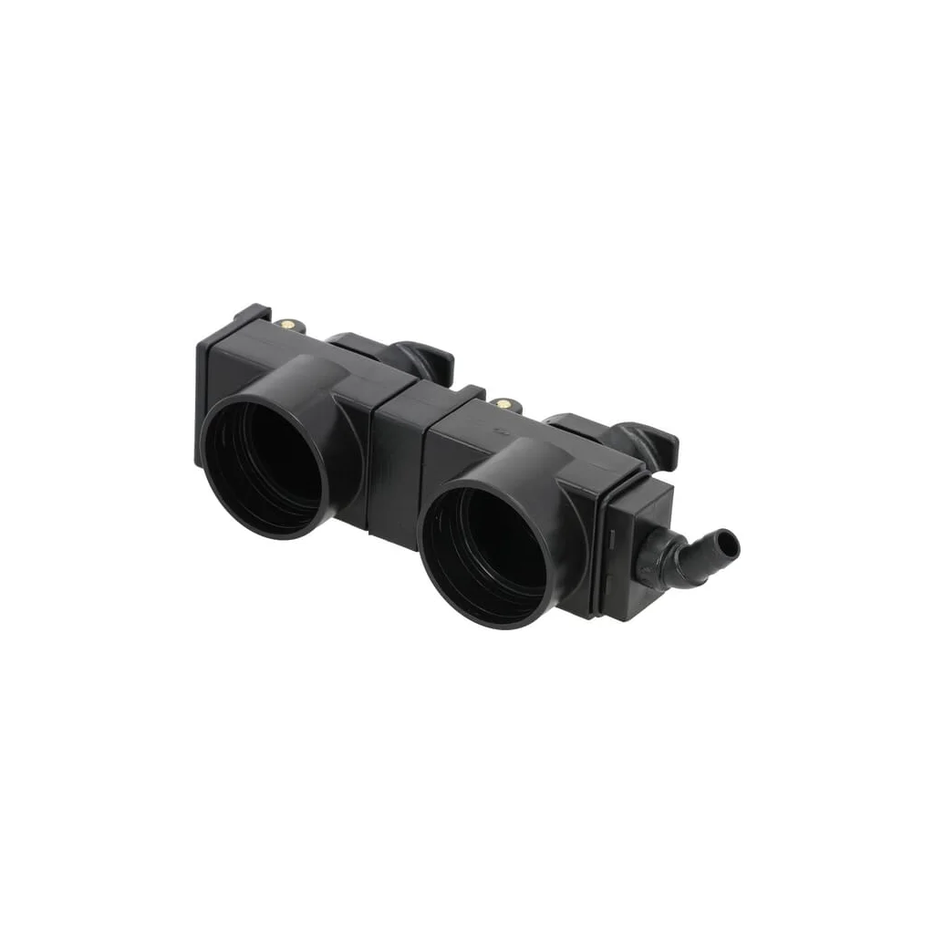 Carcasă dublă cu capace și scurgere 72mm 45° TARV27245