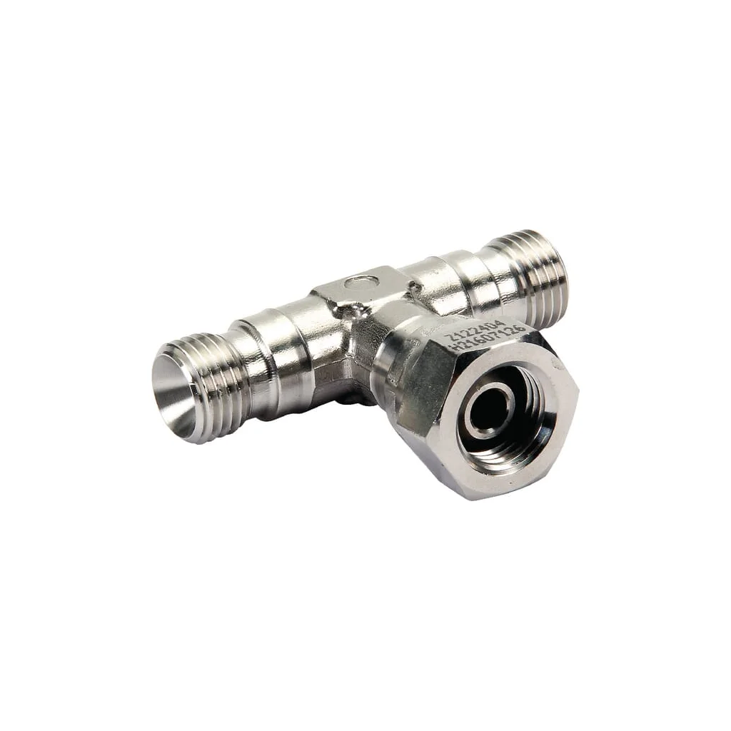 Adaptor T 1/4" BSP SS T04MMFSS