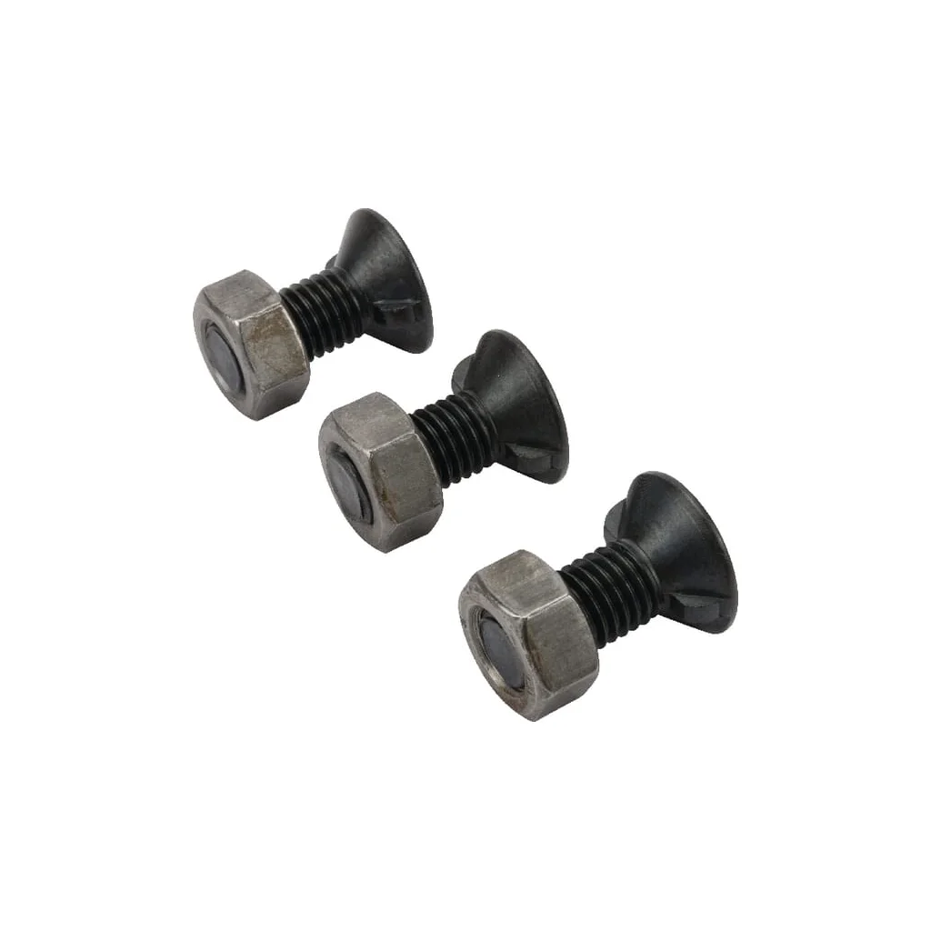 Set șuruburi plug cu umeri și piuliță M12x30mm 2N 3 buc. TB20202