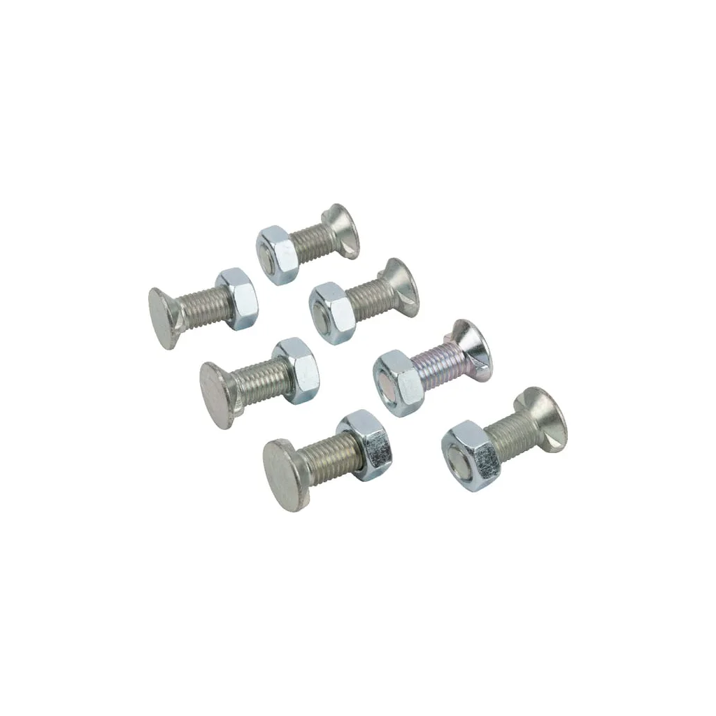 Set șuruburi plug cu umeri și piuliță M11x30mm CO 7 buc. TB40046