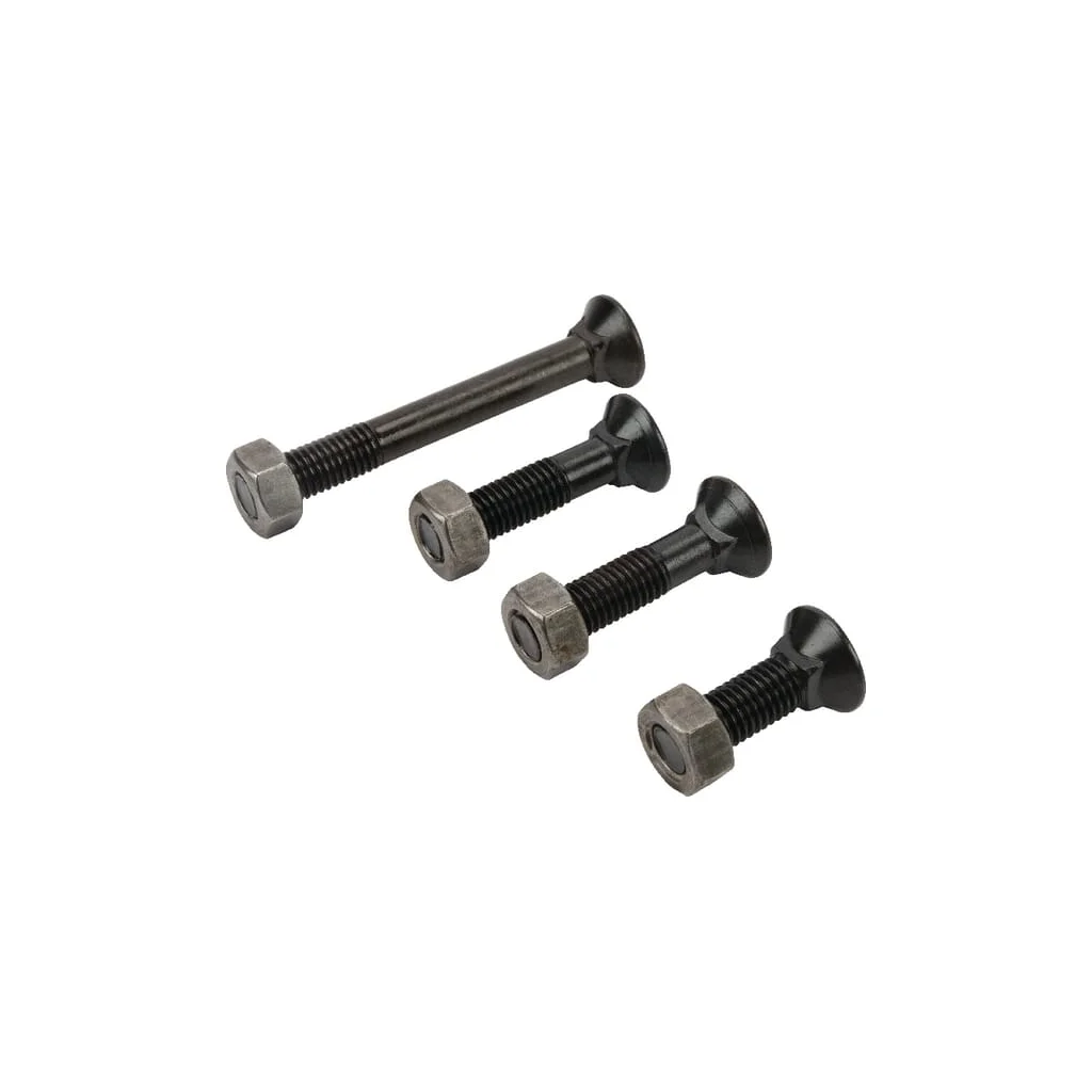 Set șuruburi plug cu gât pătrat și piuliță M12x40mm VK 1 buc. M12x55mm VK 2 buc. M12x100mm VK 1 buc. TB30194