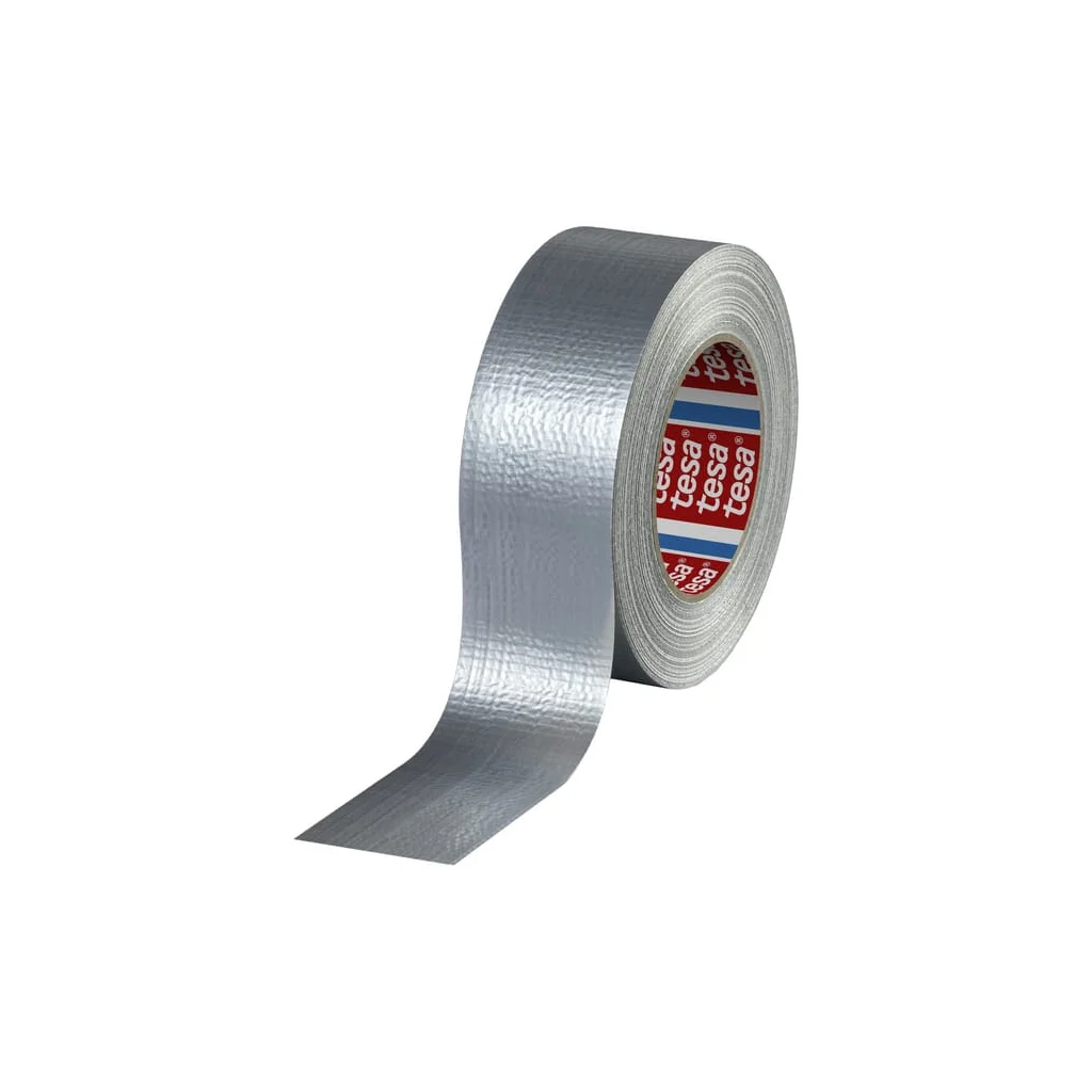 Bandă adezivă PCR rezistentă, argintie, 50m x 50mm T604620000200