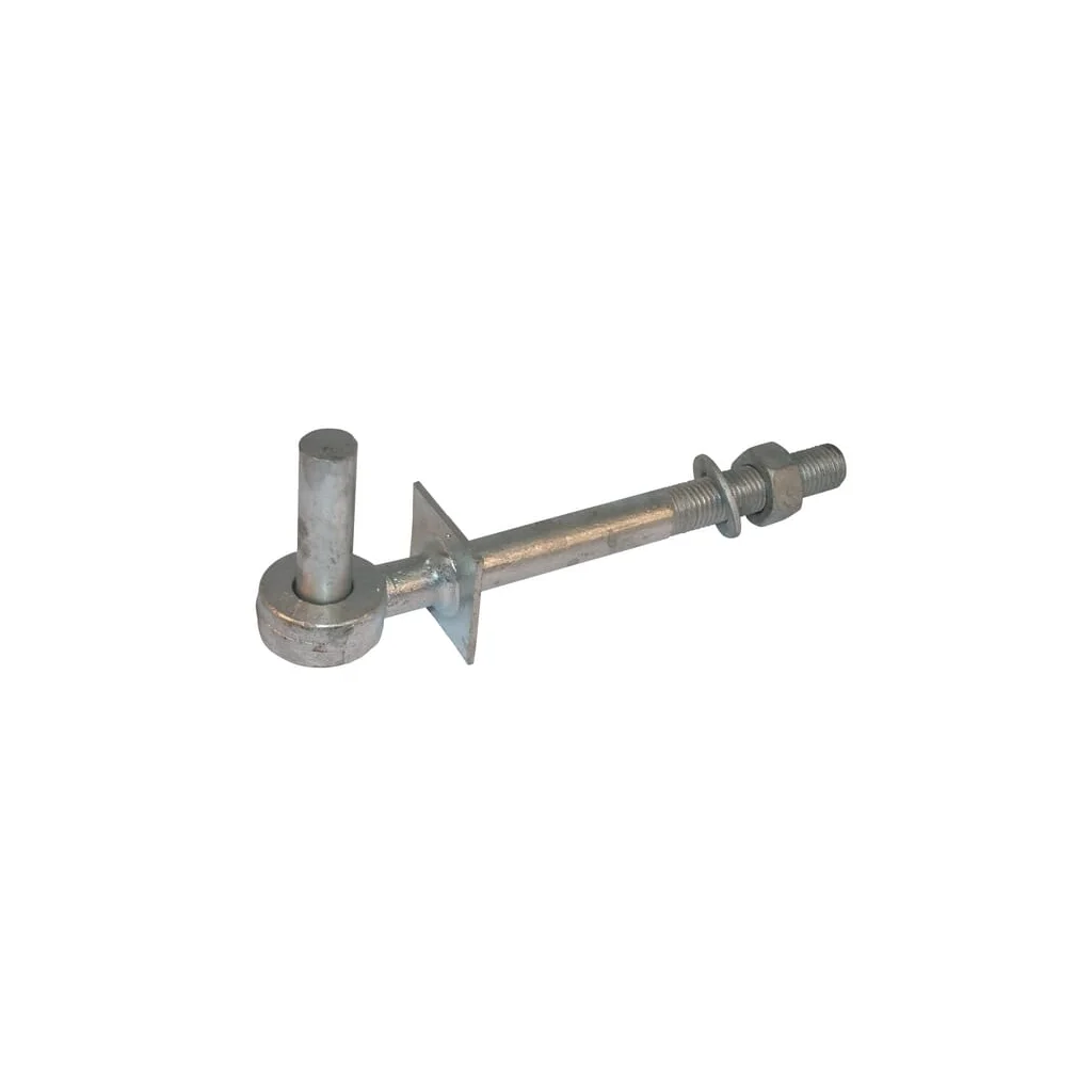 Cârlig poartă, cu șuruburi, 10", diametrul știftului 5/8"/ 16mm TO8305B