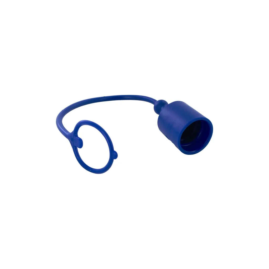 Capac contra prafului NV-M 1" PVC albastru TF1B