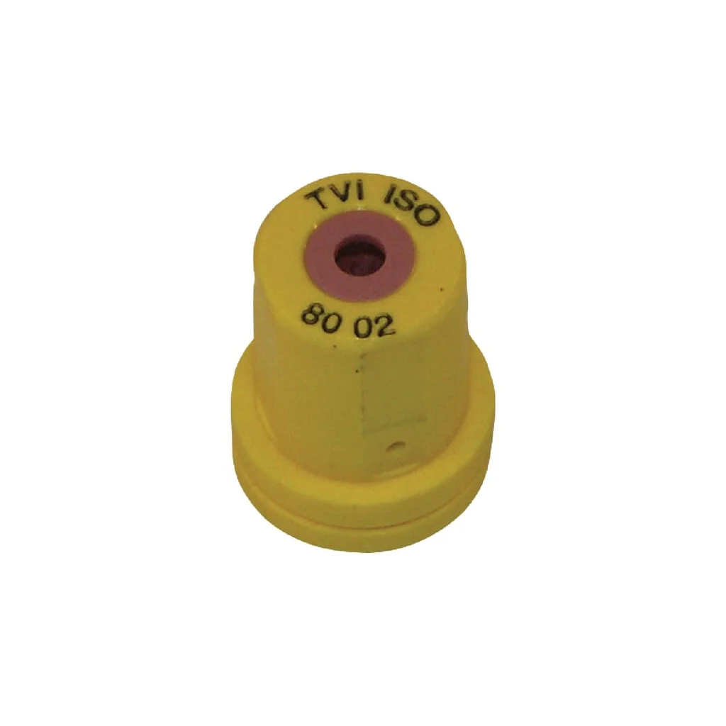 Duză injector cu bilă conică TVI 80° galbenă ceramică TVI8002