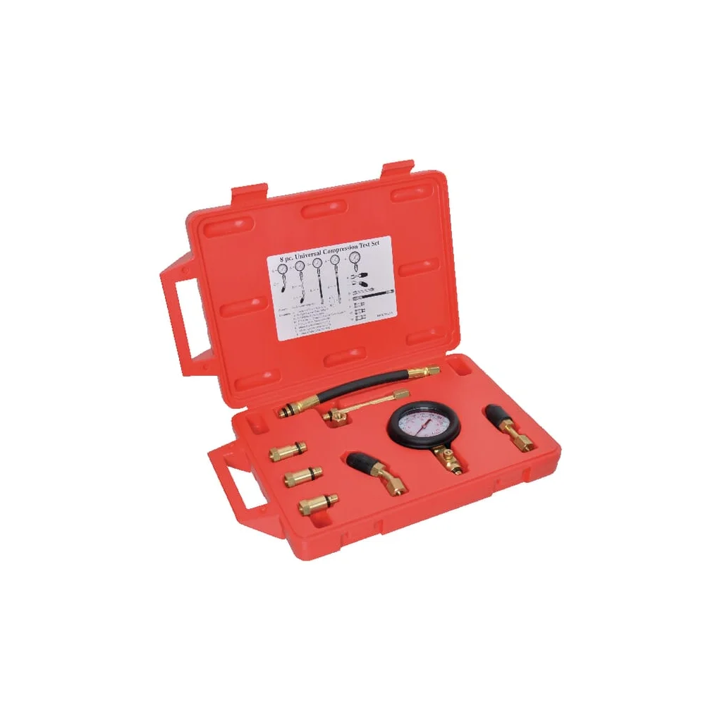 Tester de presiune de compresie benzină/GPL Kit 0-21 bar TE115