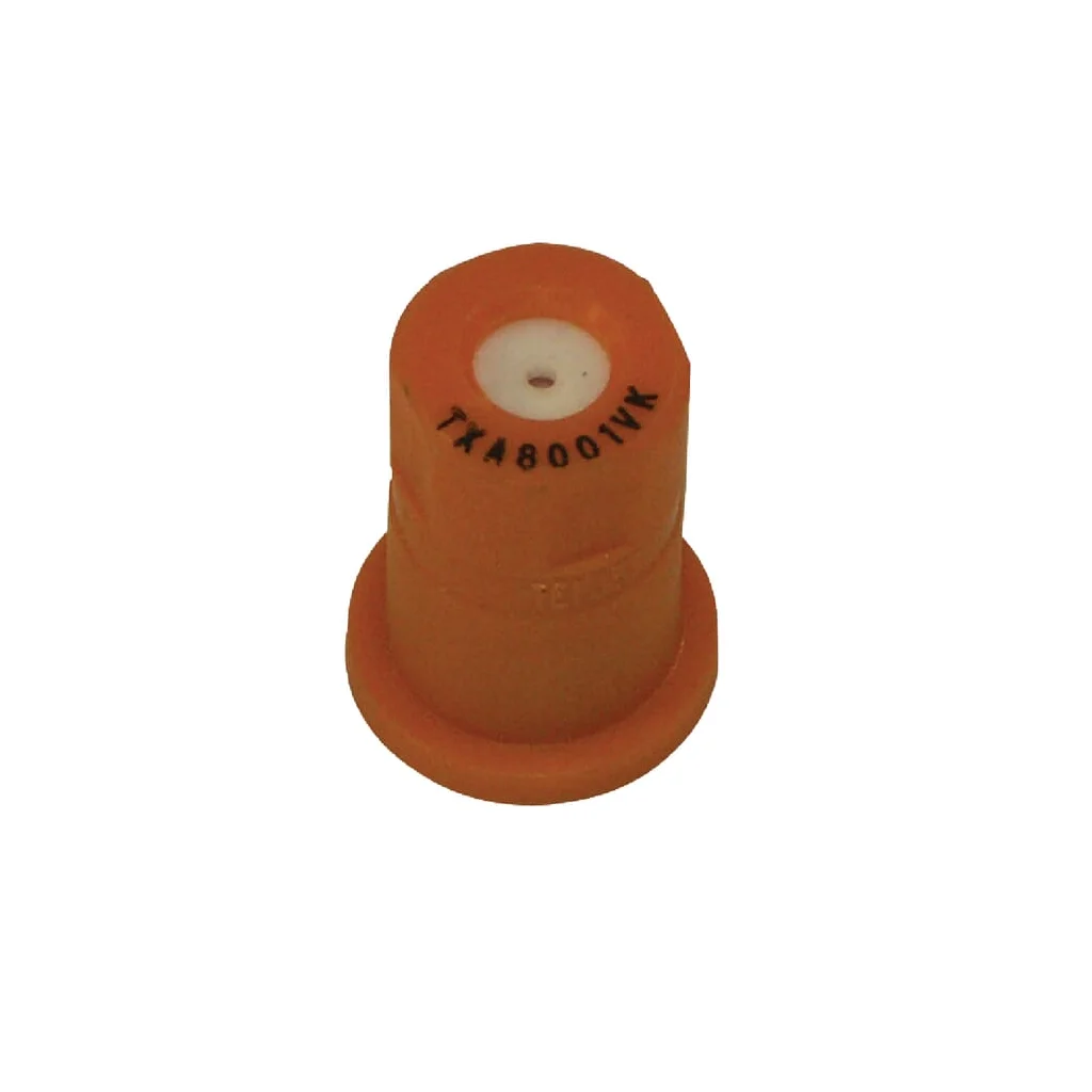 Duză conică goală TXA 80° 01 portocalie din material ceramic TeeJet TXA8001VK