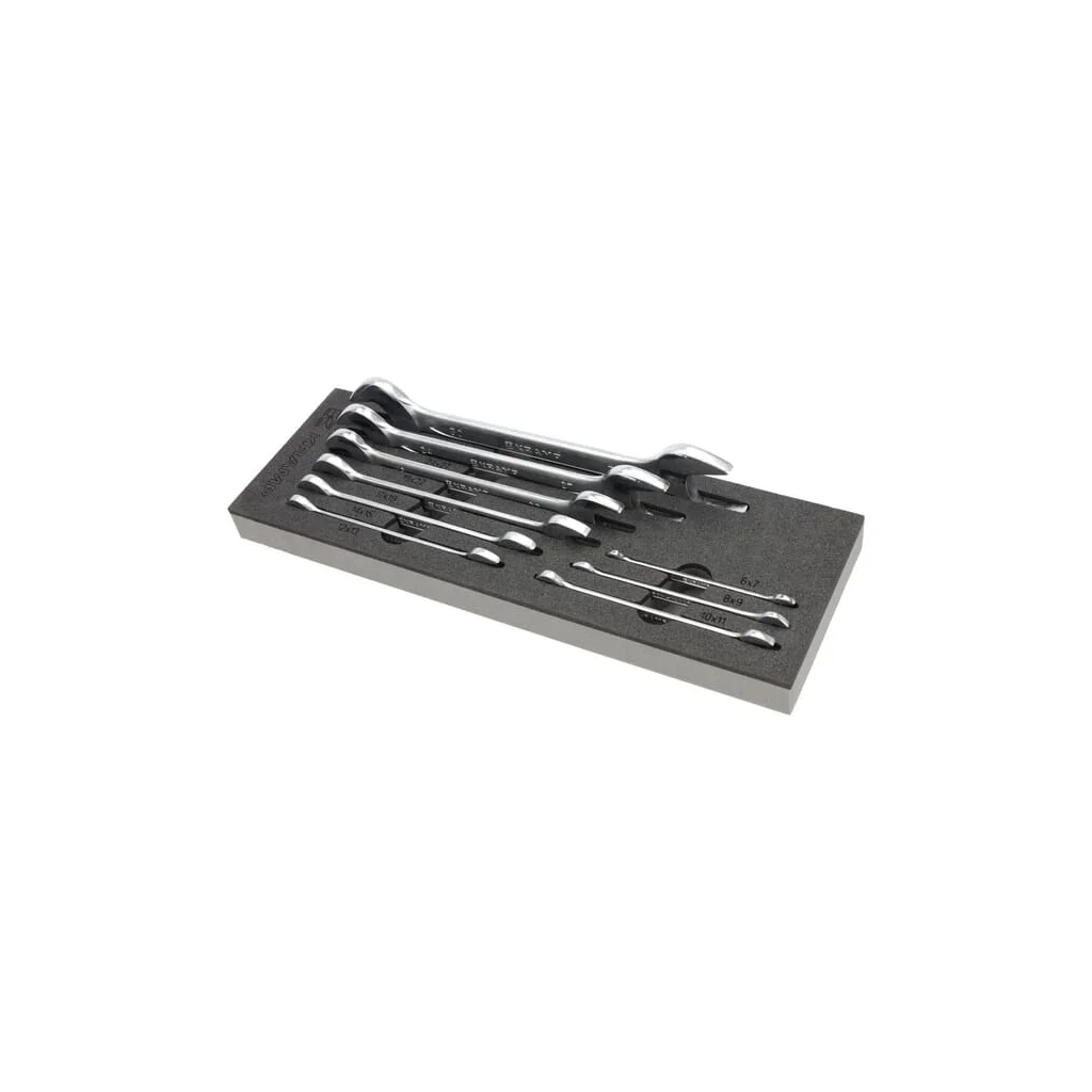 Modul spumă pentru set de chei fixe cu capăt deschis 9 buc. (set inclus) TT801001