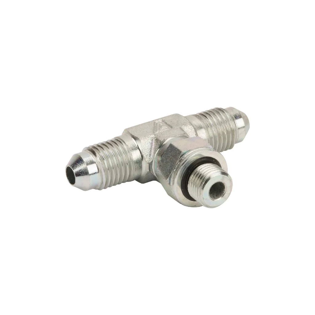 Adaptor-T 7/16"JIC x 1/4"BSP TIB0704