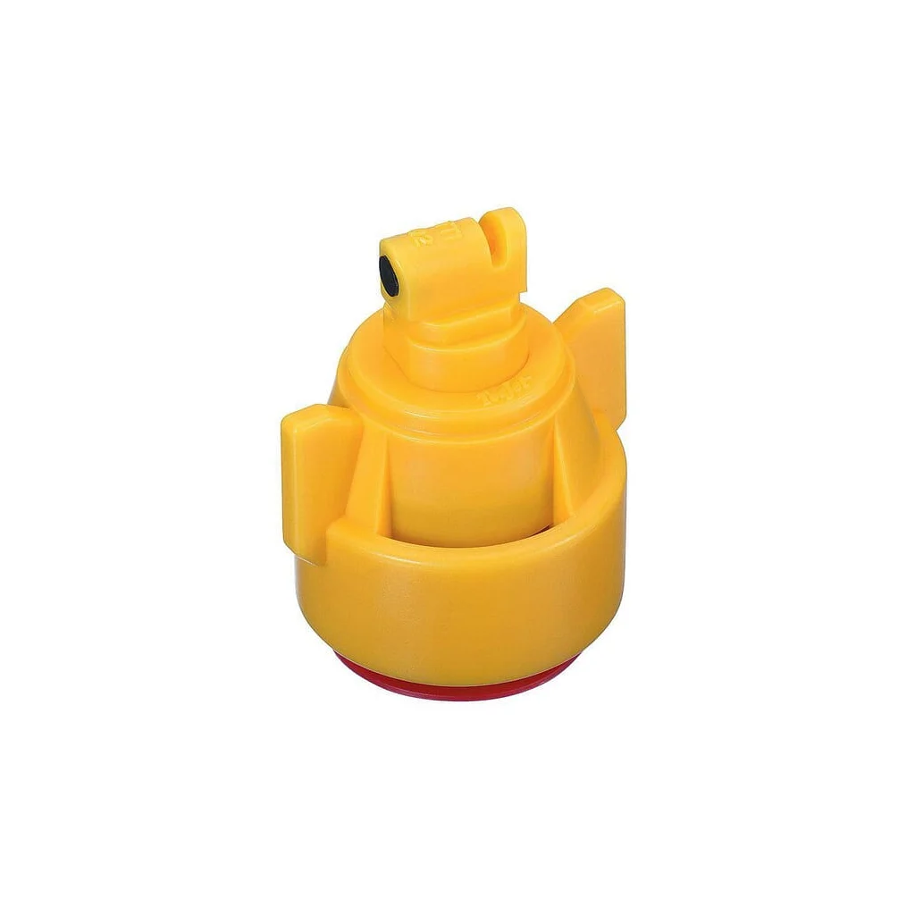 Duza de injecție aer TTI 110° cu garnitură și capac 02 plastic galben TeeJet TTI11002VPCE