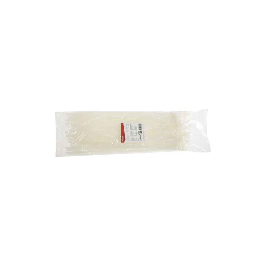 Colier autoblocant pentru cabluri, 9x430mm, alb, 100buc TRB90430WHI