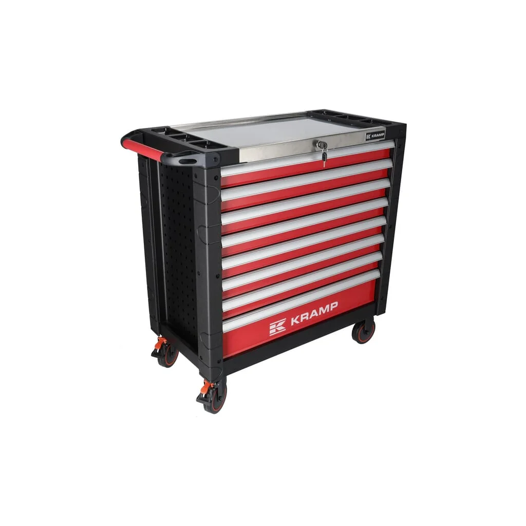 Cărucior scule XL cu 8 sertare TT150801KR