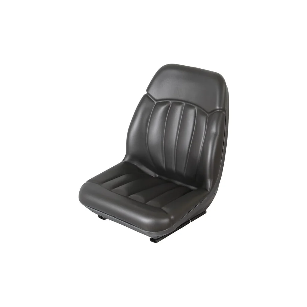 Scaun fără supensie, neagu, PVC TS19400KR
