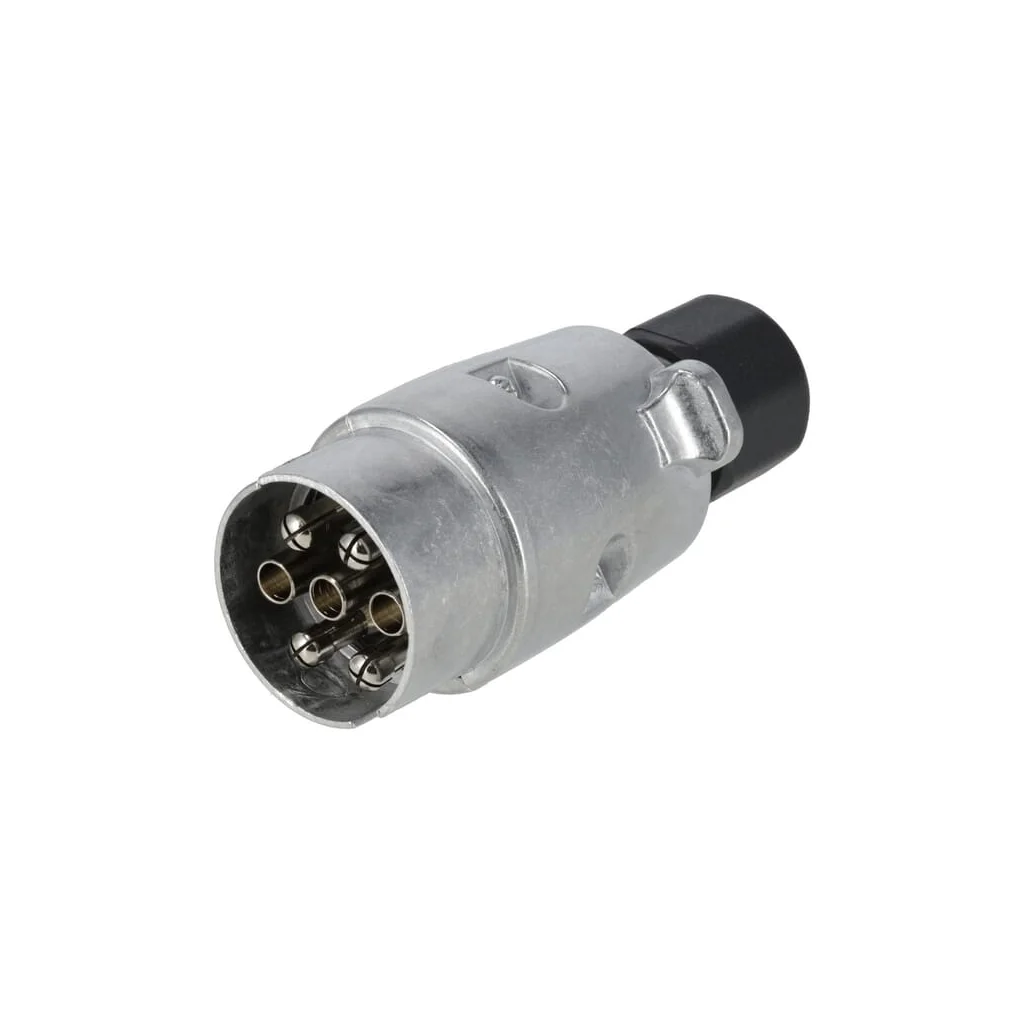 Ștecăr remorcă 7 pini, aluminiu, 12V, terminale cu șurub TR00007KR