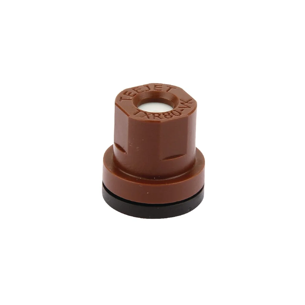 Duză conică goală injecție aer TXR 80° 01 maro din material ceramic TeeJet TXR8001VK