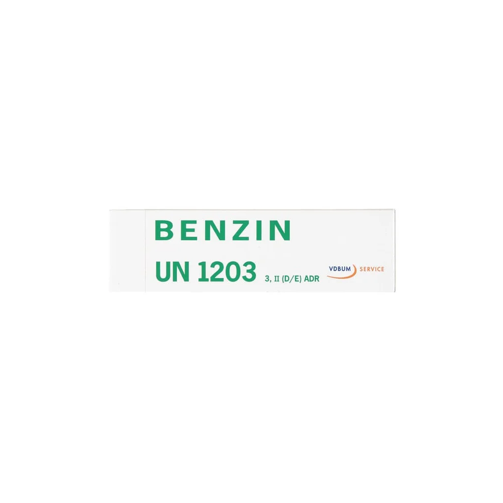Plăcuţă de verificare benzină VDBPF0037