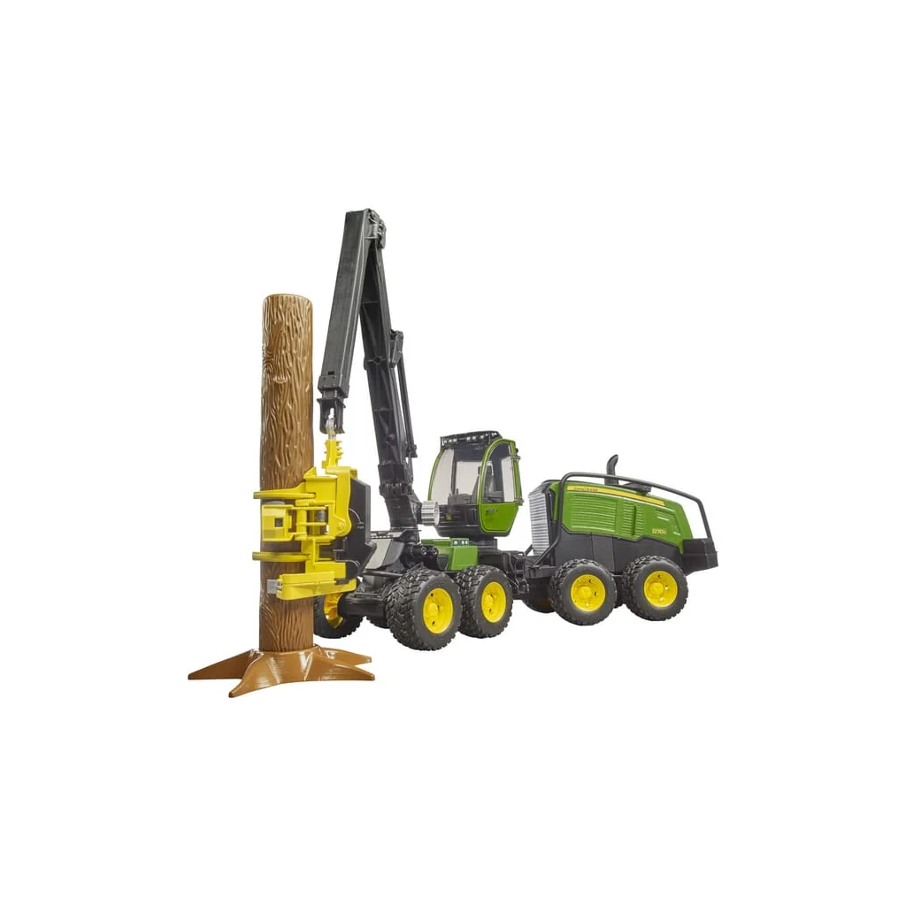 Combină forestieră John Deere 1270G cu trunchi de copac U02135