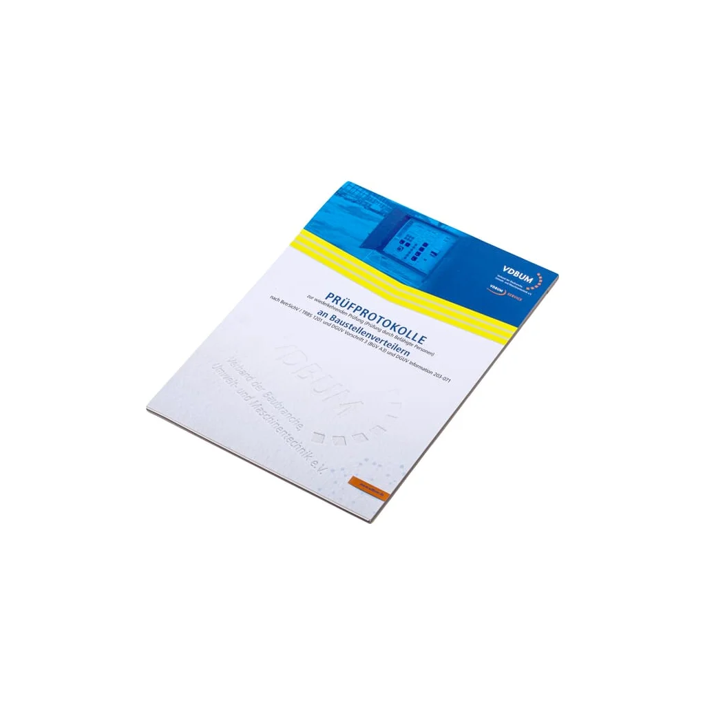 Proces verbal de verificare instalaţii electrice VDBAP0012