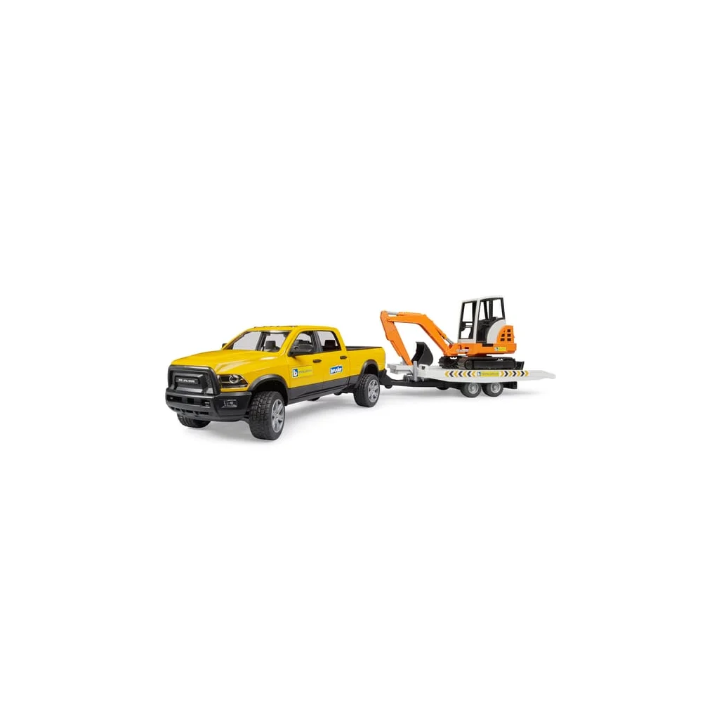 RAM cu remorcă și excavator U02546