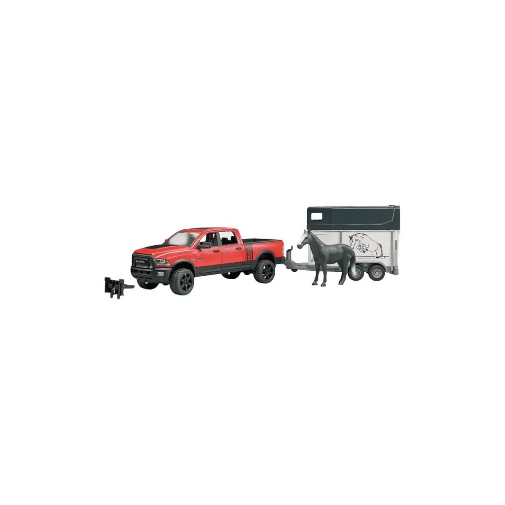 Mașină de teren cu benă 2500 Power Truck și remorcă transport cai U02501