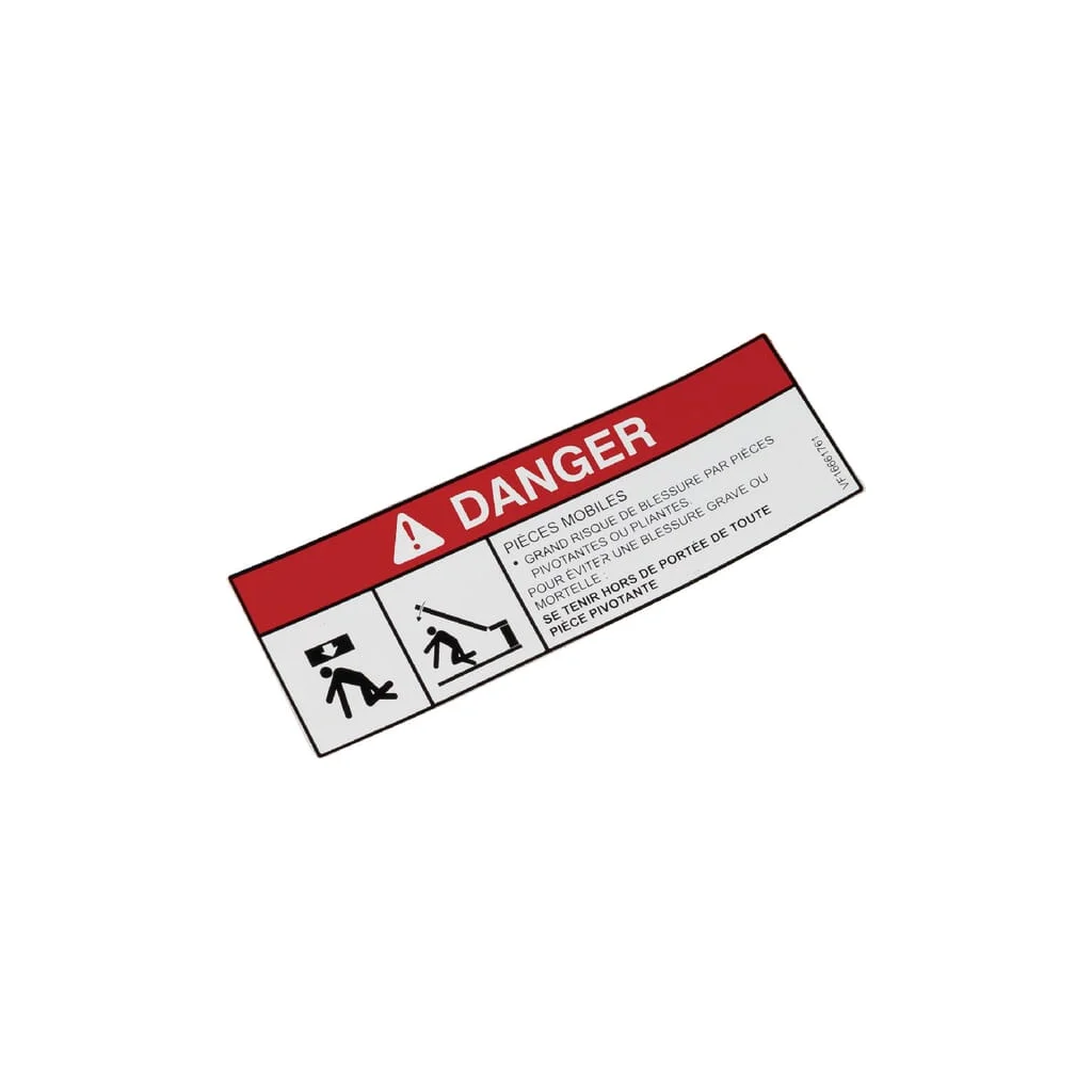 Autocolant de avertizare VF16661761