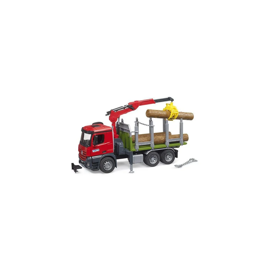 MB Arocs Camion de lemne cu macara de încărcare, cupă, 3 bușteni U03669