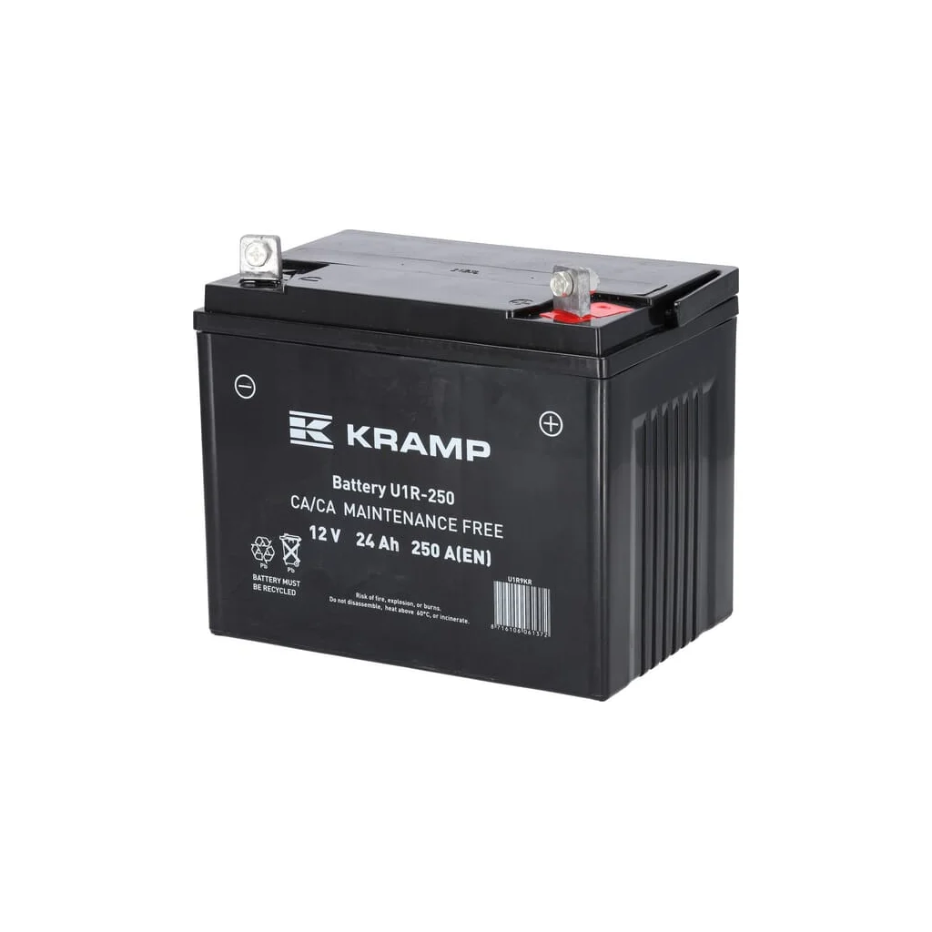Baterie U1-R 12V 24Ah 250A închisă Kramp U1R9KR