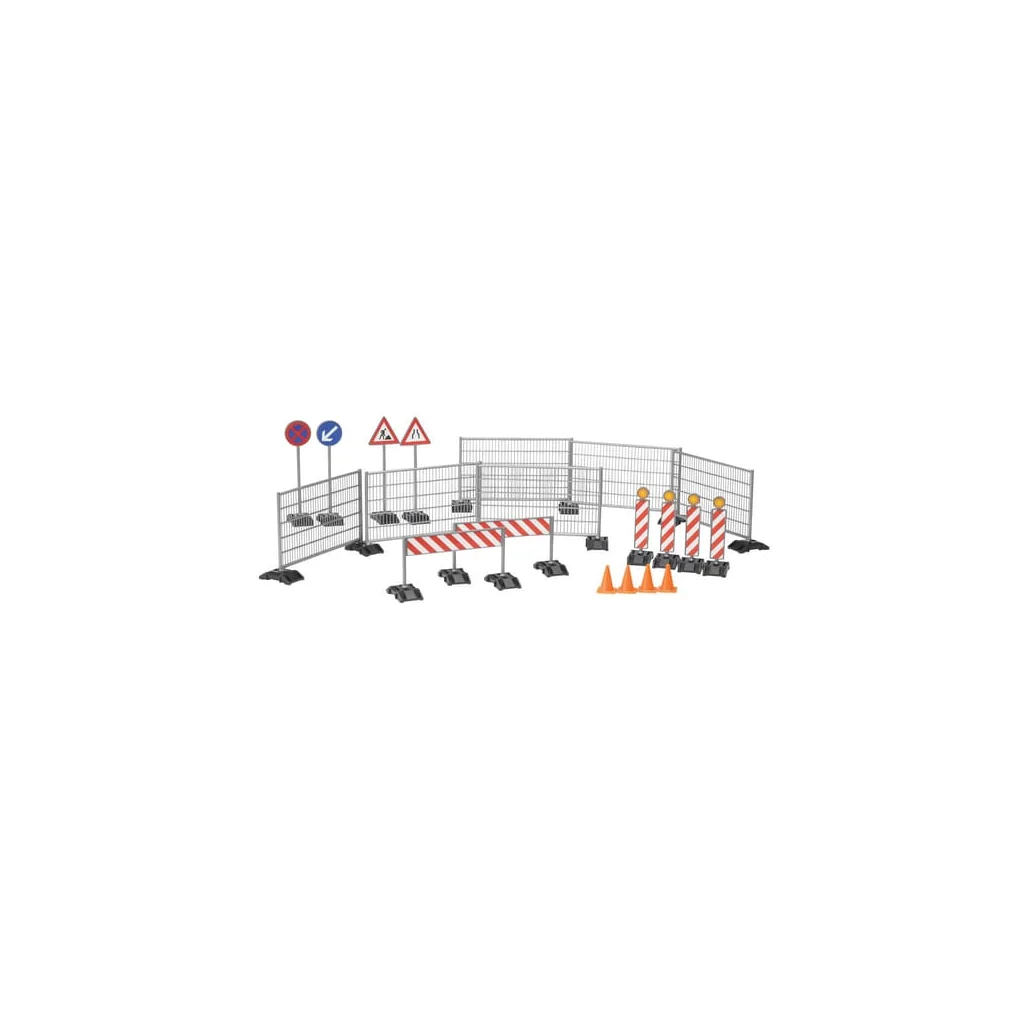 Set șantier cu garduri, indicatoare și piloni U62007